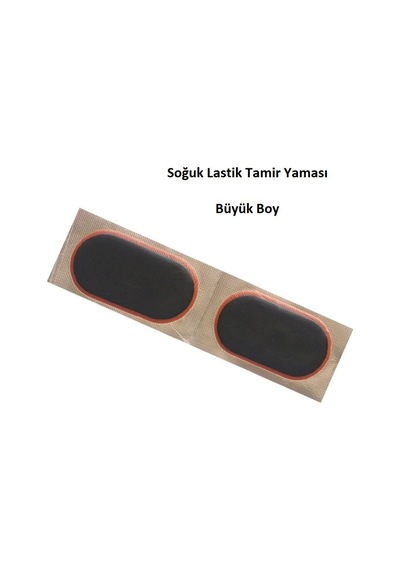 Büyük Lastik Yaması - Bisiklet - Motor Lastiği Yaması Çok Renkli