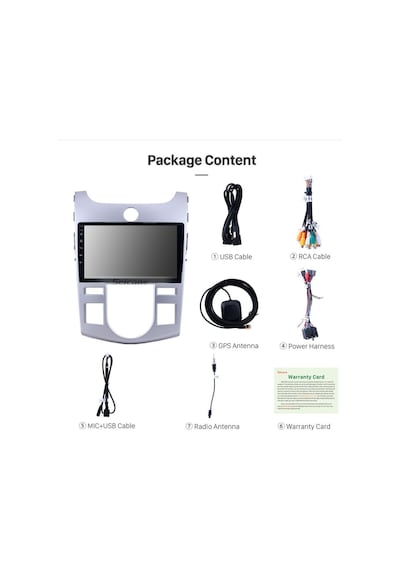 Kıa Cerato A/c 2012-2018 Uyumlu Multimedya Navigasyon Usb Kamera Carplayer 6 Ram