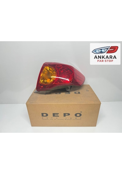 Toyota Corolla 2007 - 2009 Stop Lambası Dış Sağ Depo Marka