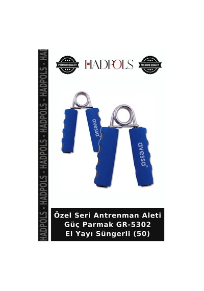 Özel Seri Antrenman Aleti Güç Parmak Gr-5302 El Yayı Süngerli 50