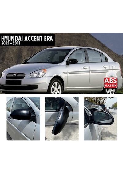 Hyundai Accent Era Yarasa Ayna Kapak. 2005-2011. Abs Plastik