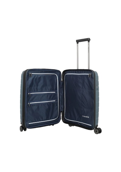 Travelite Air Base Trolley S Körüklü Kabin Boy Valiz Mavi