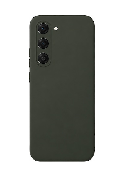 Tecno Spark 40 Pro Uyumlu İçi Kadife Kaplamalı Silikon Kılıf Airline Serisi Yeşil