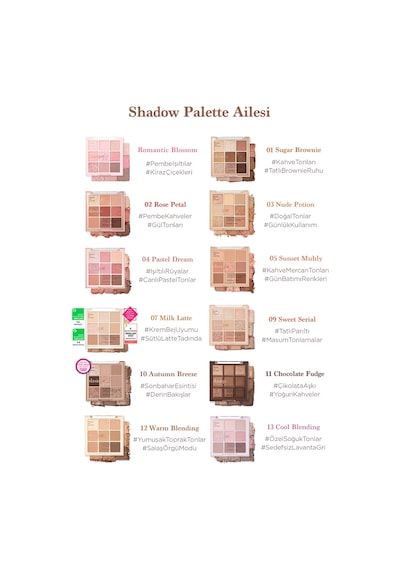 Dasique Mat Ve Işıltılı Renk Seçenekleri Sunan Far Paleti Shadow Palette 21 Almond Vanilla 21 Almond Vanilla