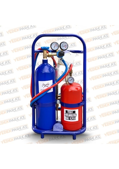 Oksijen Kaynak Seti 6 Litre Lüks Takım - 418624494