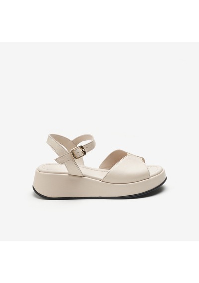 Burro Sandalet Kadın 04m2 Frau Wıth Ankle Strap Beyaz
