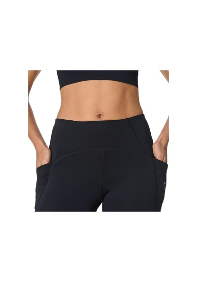 Sweaty Betty Sweaty Betty Winter Power 7/8 Kadın Siyah Koşu Taytı Blk Siyah