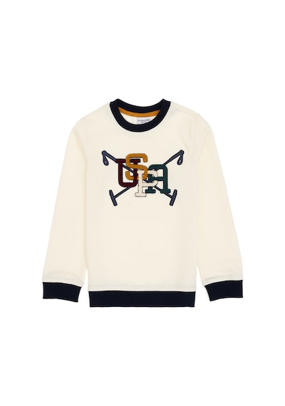U.s. Polo Assn. Erkek Çocuk Sweatshirt 50315807-vr256 İnci