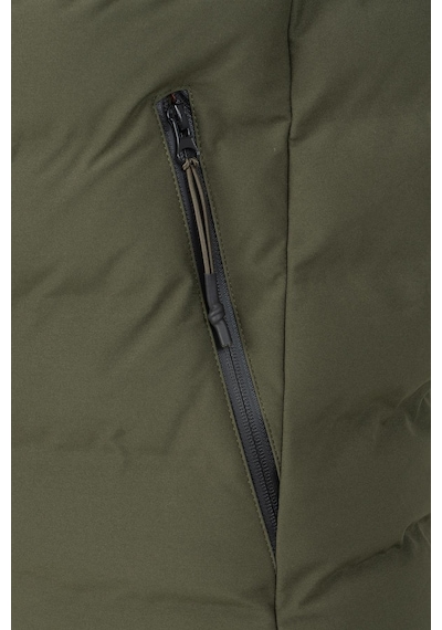Maraton Sportswear Regular Erkek Kapşonlu Uzun Kol Basic Haki Mont 21501-haki Haki