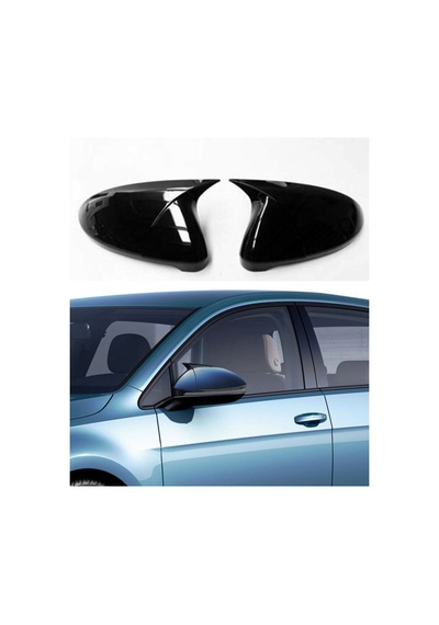 Vw Golf 7 - 7.5 Yarasa Ayna Kapağı - Piyano Black
