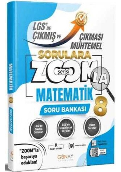 8. Sınıf Lgs Matematik Zoom Serisi Çıkması Muhtemel Soru Bankası Günay Yayınları