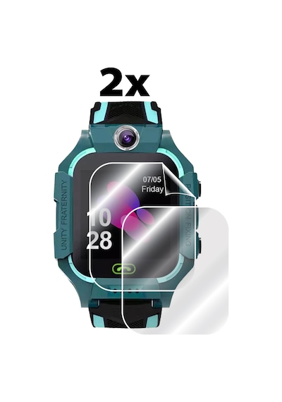 My Watch Q19 - Smartbell Q500 Akıllı Saat ile uyumlu IPG Ekran Koruyucu (2 Adet)