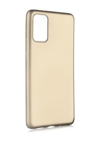 Samsung Galaxy Uyumlu S20 Plus Kılıf Esnek Yapılı İnce Slim Silikon Kapak Ryc/premier Gold