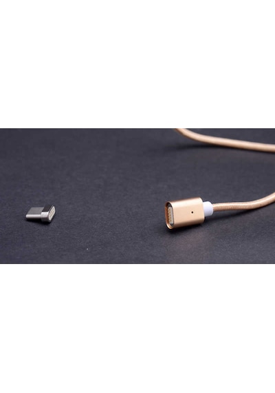 Goocamp Gold Type-c Mıknatıslı Usb Kablo