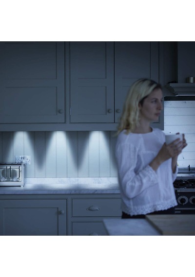 Uzaktan Kumandalı 3 lü Spot Led Lamba Mutfak Dolap Işığı  AL3100