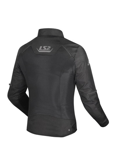 Ls2 Breeze Tam Yazlık Siyah Kadın Motosiklet Montu