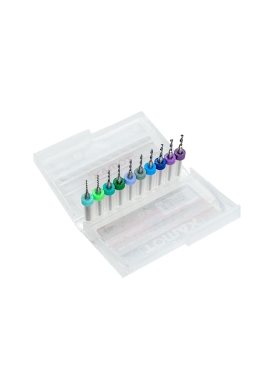 Tomax Mikro Matkap Ucu Seti 10 Lu 1.1-2.0 Mm
