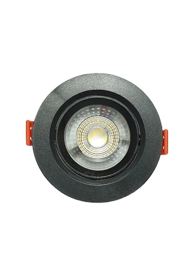 Ack AD01-00531 5W Cob Led Spot Armatür Siyah Kasa 6500K