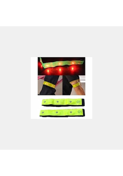 Reflektif 4 Ledli Paça Bandı Sarı