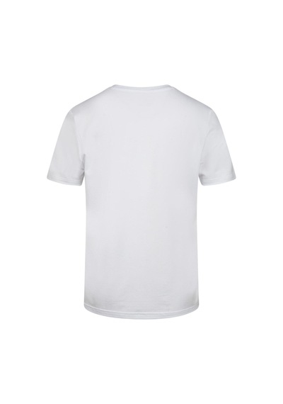 2as Winson Erkek Viloft Sıfır Yaka T-shirt Beyaz Beyaz
