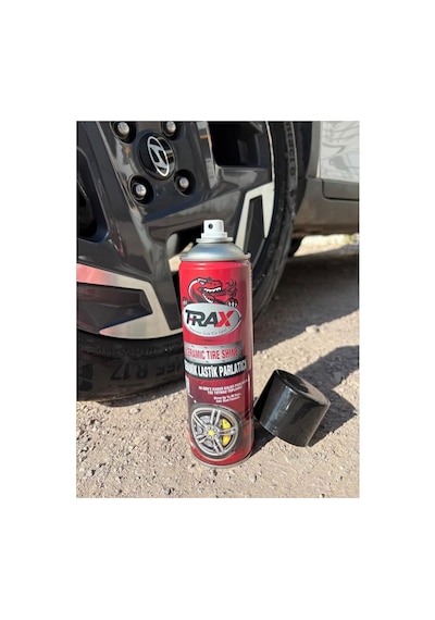 Store Trax Seramik Lastik Parlatıcı Aerosol Uzun Süre Kalıcı Parlaklık, Suya Ve Kire Dayanıkl