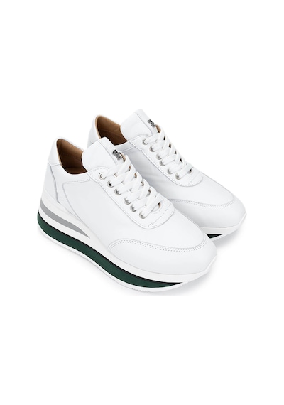 Tamer Tanca Kadın Hakiki Deri Beyaz Sneakers & Spor Ayakkabı 923 1200 Bn Ayk Y25 Beyaz Dr Beyaz