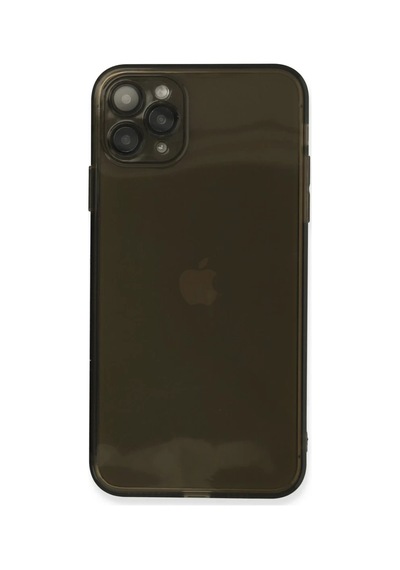 Apple Uyumlu iPhone 11 Pro Uyumlu Kılıf Fly Lens Silikon - Siyah