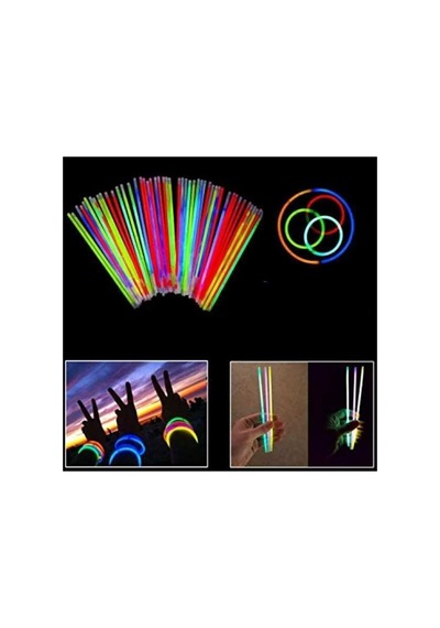 Parti Aksesuarı-glow Stick Fosforlu Neon Çubuk 15 Adet-3619 Diğer