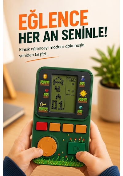 Torima GC017 Oyun Kolu Atari Joystick Tetris Gameboy