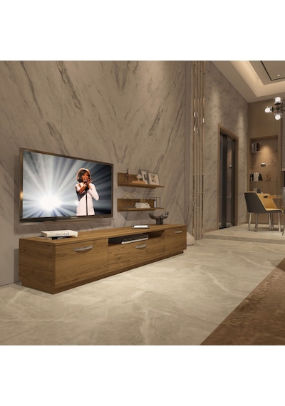 Decoraktiv Trio 4s Mdf Tv Ünitesi Tv Sehpası Pera