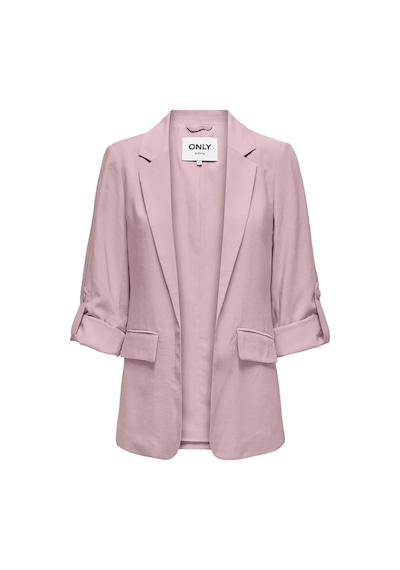 Only Kadın Onlarıs Rahat Kalıp Kolu Katlanabilir Blazer Ceket 15310839 Pudra Pudra