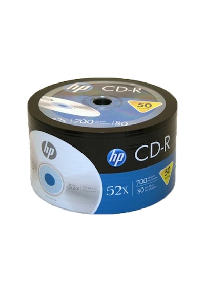 HP Cd R 80 Dk / 700 Mb 52X Spindle 50 Li