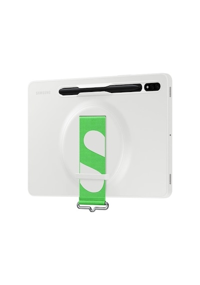 Samsung Uyumlu EF-GX700CWEGWW Galaxy Tab S7/S8 Kordonlu Kılıf Beyaz