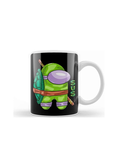 Among Us Turtle Us Kupa Bardak Porselen Karışık