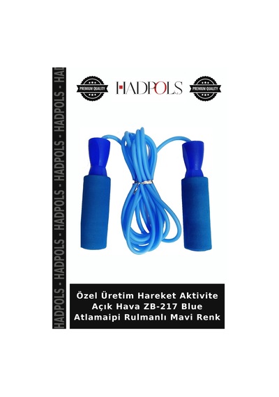 Özel Üretim Hareket Aktivite Açık Hava Zb-217 Blue Atlamaipi Rulmanlı Mavi Renk