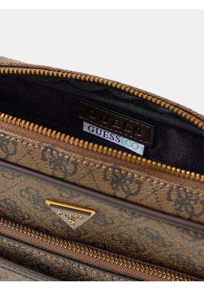 Guess Hmmılop5422 Milano Erkek Çapraz Çanta Kahverengi