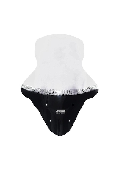 GP Kompozit Yamaha NMAX 125 / 155 2015-2020 Uyumlu Baskılı Elcikli Ön Cam Şeffaf 74 cm