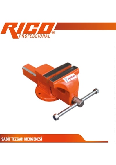 Sabit Tezgah Çelik Mengene 125 MM Rico