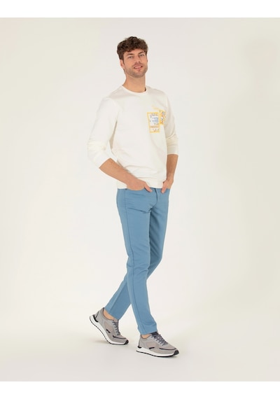 Pierre Cardin Erkek Koyu Mavi Kanvas / Chino Pantolon 50268095-vr032 Koyu Mavi