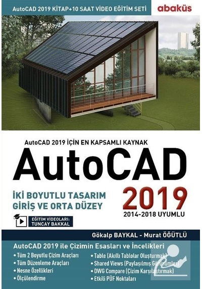 Autocad 2019 video Eğitim Seti Gökalp Baykal