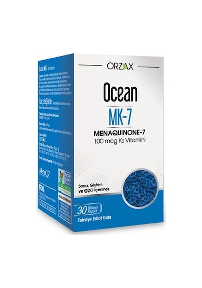 Ocean Mk-7 100 Mcg 30  Kapsül