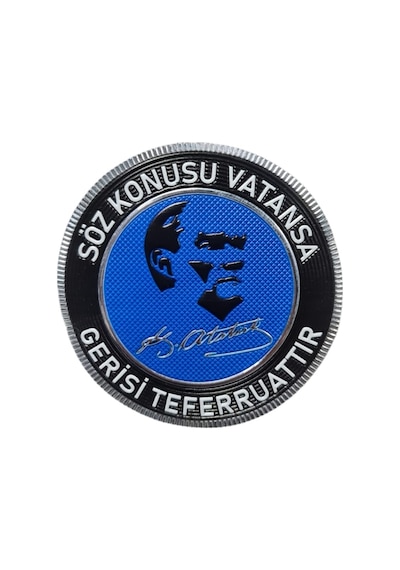 Atatürk - Söz Konusu Vatansa - Arma - Tpu Patch Karışık/çok Renkli Çok Renkli