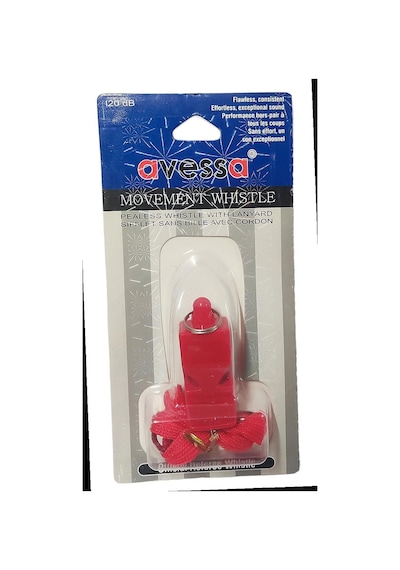 Avessa Dk-20 İpli Düdük Kırmızı 120 Db Çok Renkli