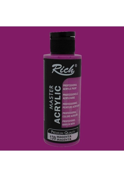 Rich Master Akrilik Boya 120Ml 139 Magenta
