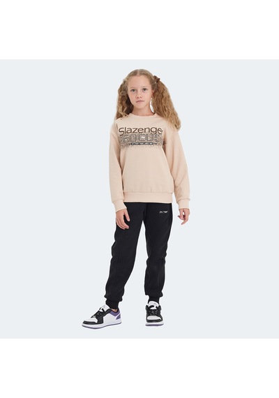 Slazenger LAST Çocuk  Camel Sweatshirt