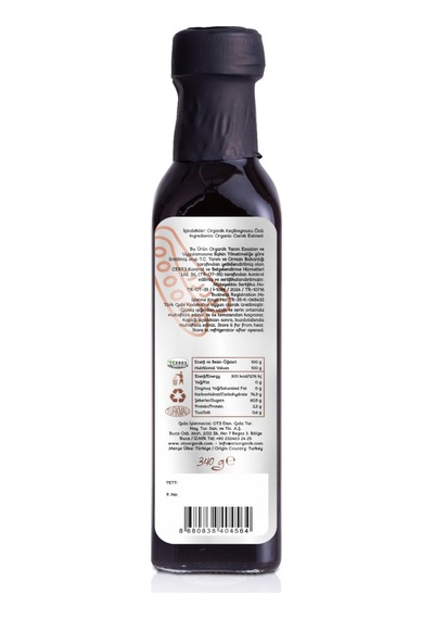 Ots Organik Keçiboynuzu Özü 340 gr (Organik Sertifikalı, Pestisit Analizli)