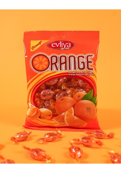 Evliya Şekerleme Portakal Aromalı Sert Şeker 350 G