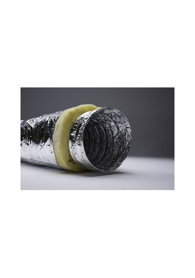 Ø140mm Air Alüminyum Isı Izoleli Flexible Hava Kanalı 10mt