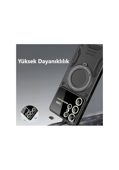 Ayrex S22 Için İle Uyumlu Kılıf Kamera Korumalı Açılıp Kapanabilen Dikey Ve Yatay Standlı 360 Derece Dönebilen Diğer Ayrex S22 Için İle Uyumlu Kılıf Kamera Korumalı Açılıp Kapanabilen Dikey Ve Yatay Standlı 360 Derece Dönebilen Diğer
