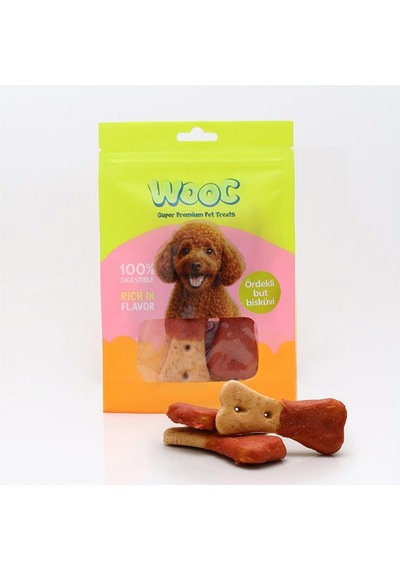 Wooc Ördekli But Bisküvi Köpek Ödülü 75 Gr